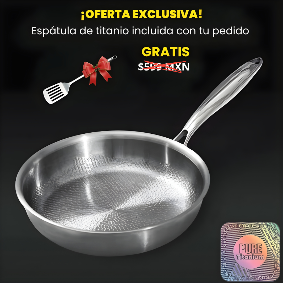 Sartén Antiadherente de Titanio Premium