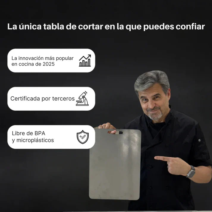 Tabla Higiénica de Titanio Premium